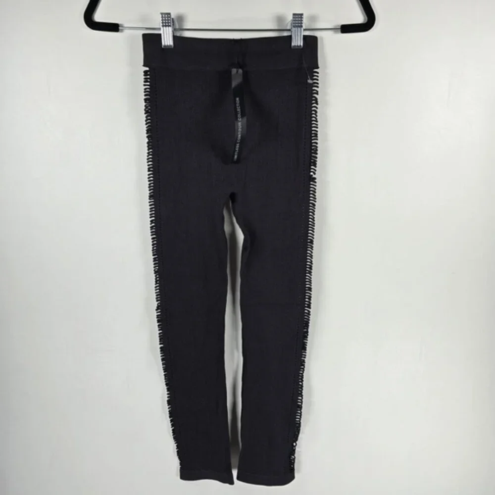 NWOT ZARA Seamless Side‎ Cutout Down Both Legs Leggings 7901/896 XS-S & M-L